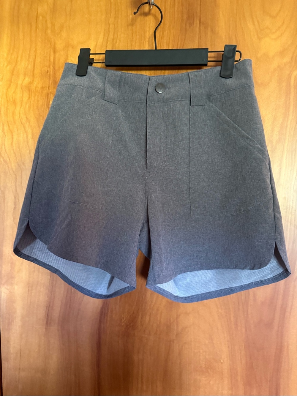 Women's Athletic Performance Shorts in Gray